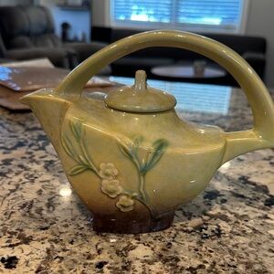 Vintage Teapot Green